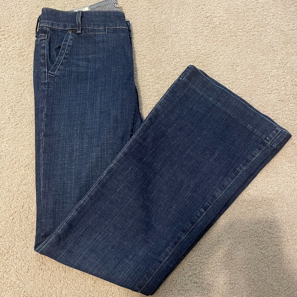 Gap Curvy Wide Leg Jeans